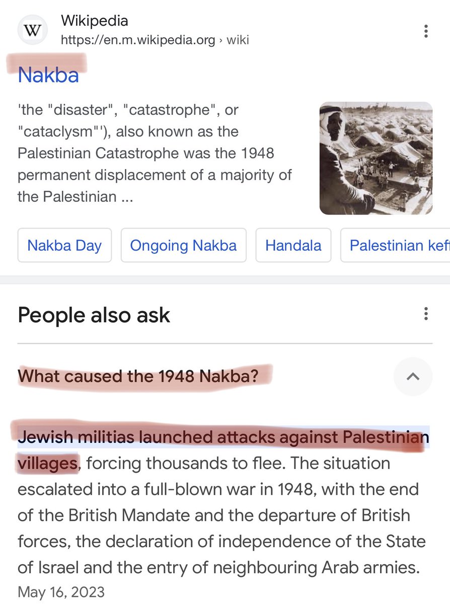 @HPNnetwork @spectatorindex Then what we called the Nakba 1948? You expect them to keep silent after being oppressed for more than 70 years? Israel controls their water, electricity etc, have thousands of cctvt all around them, kill & rape people as they pleased? I bet you don’t just born 2 weeks ago.