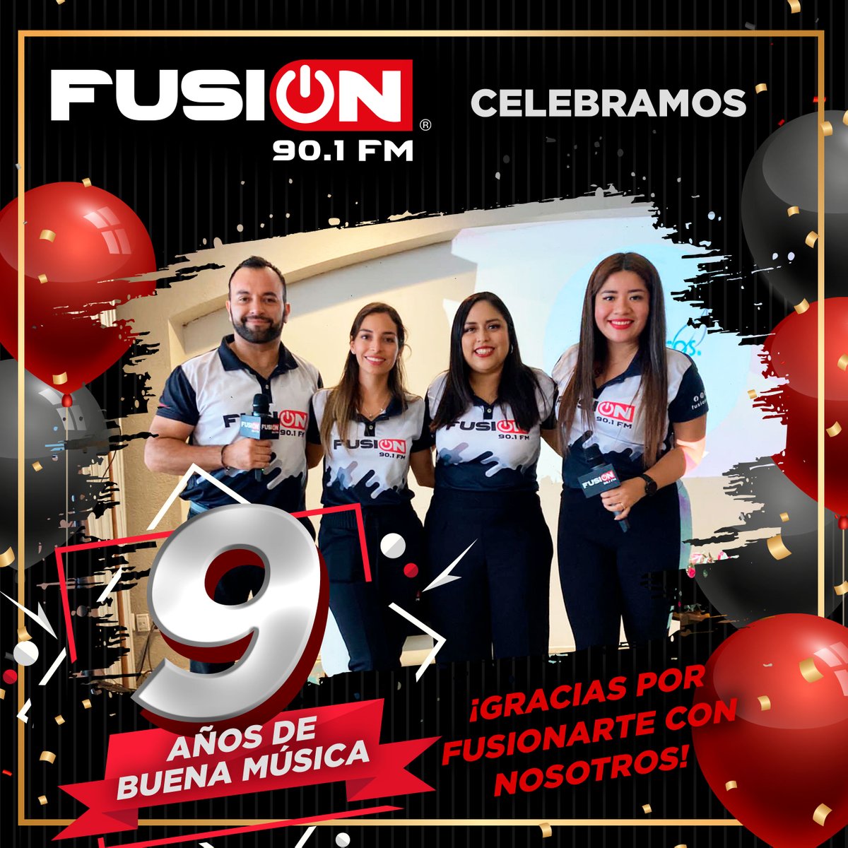 Fusión 90.1 FM tweet media