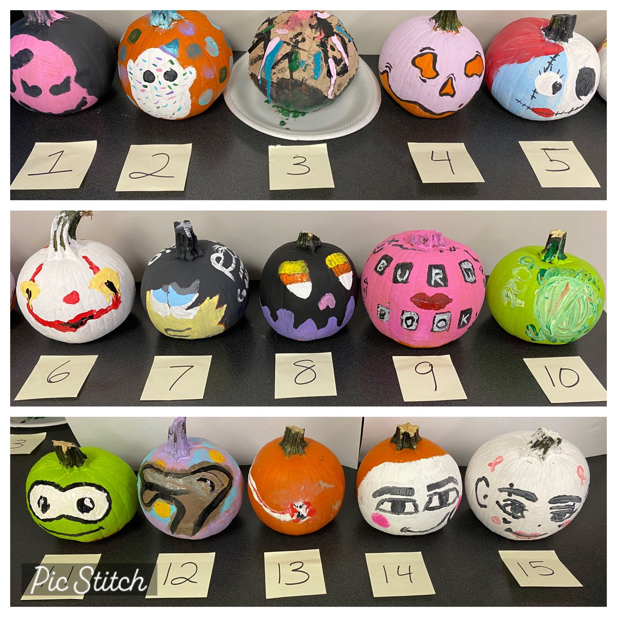 Great turn out for Science Club today! Vote on your favorite painted pumpkin 🎃 <a href="/PLSHSTitans/">Papillion La Vista South High School</a>