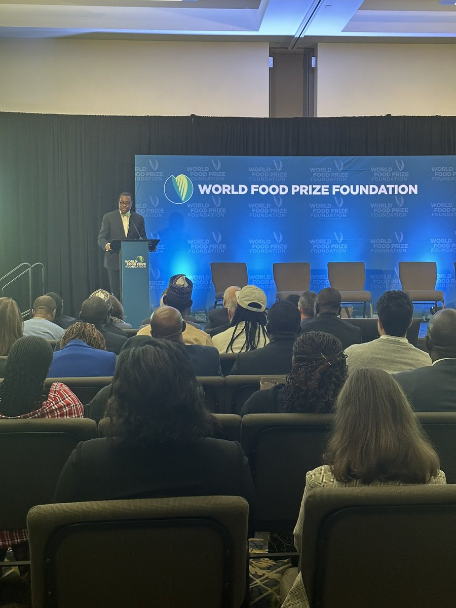 A packed side event with 2017 Laureate Dr. Akinwumi Adesina! Transforming the agriculture sector in Africa through special Afro-industrial processing zones rooms 317 & 318!