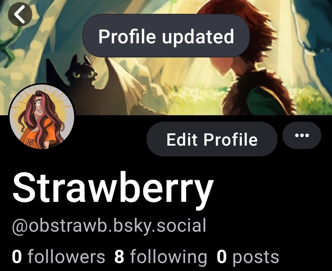 ObStrawb's tweet image. I made a BlueSky! Whoo!