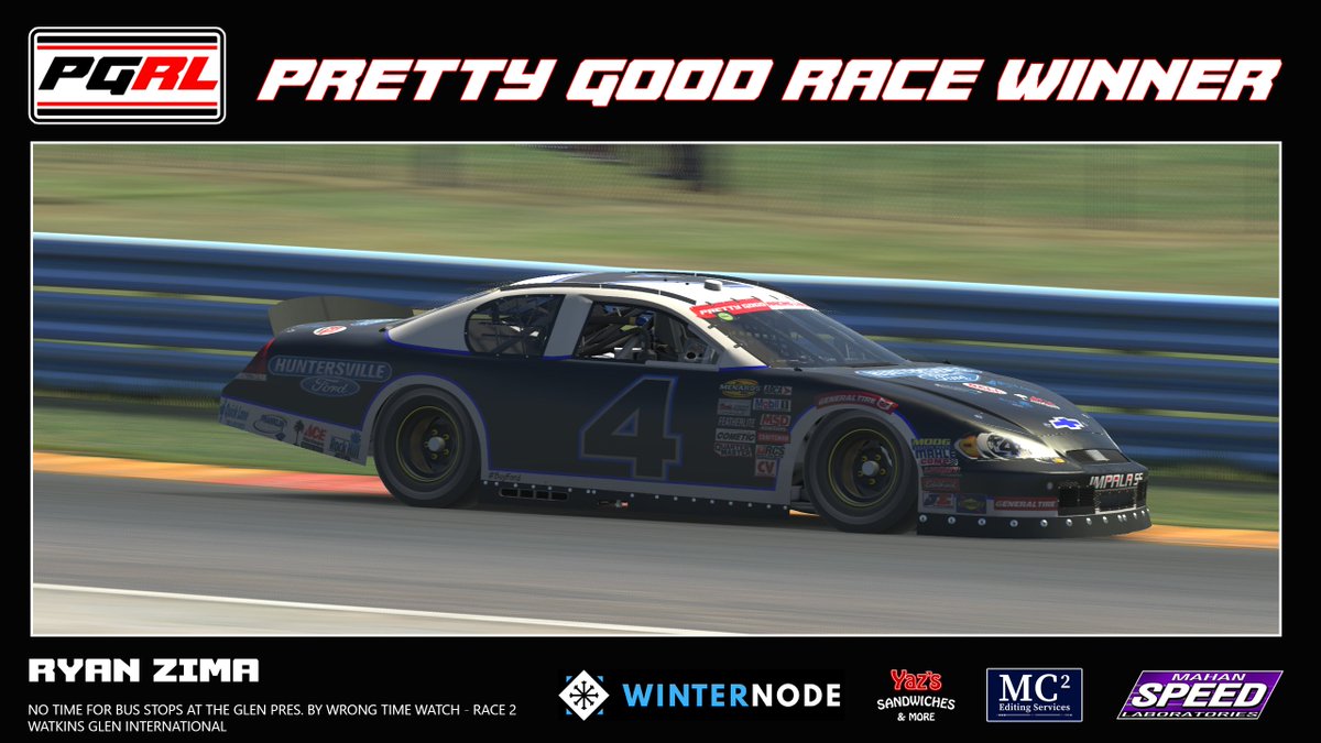 Pretty Good Racing League tweet media