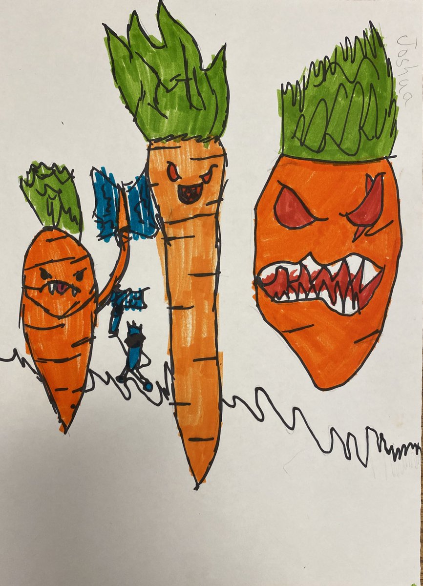 KincaidArt's tweet photo. Wellness Week + Halloween-ish October Vibes = #creepycarrots 
🥕🫣🥕🫨🥕😬🥕🤨🥕😱🥕
#cobbartrocks @aaronreynolds https://t.co/kIzsxWtPiq
