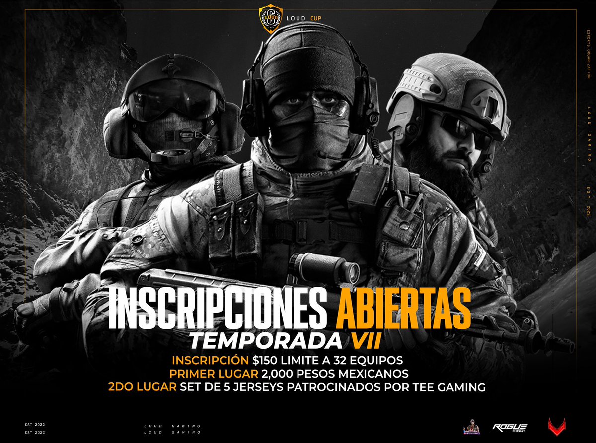 INSCRIPCIONES ABIERTA YA! 🔥

Iniciamos y abrimos hoy las inscripciones a nuestra #7maTemporada  de la liga LouD Cup  totalmente para consolas XBOX Y PLAY 🎮.

Los enfrentamientos son totalmente casteados 

Formato de Torneo:
Fase de grupos y play offs 
Plataforma: XBO1/PSN