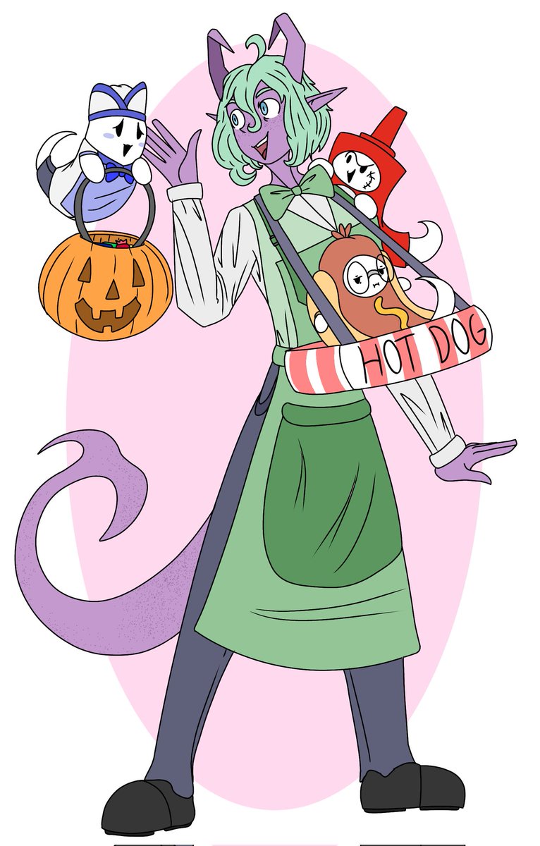 Cubedmans's tweet image. i too forget this account exists too.
Halloween costume :)