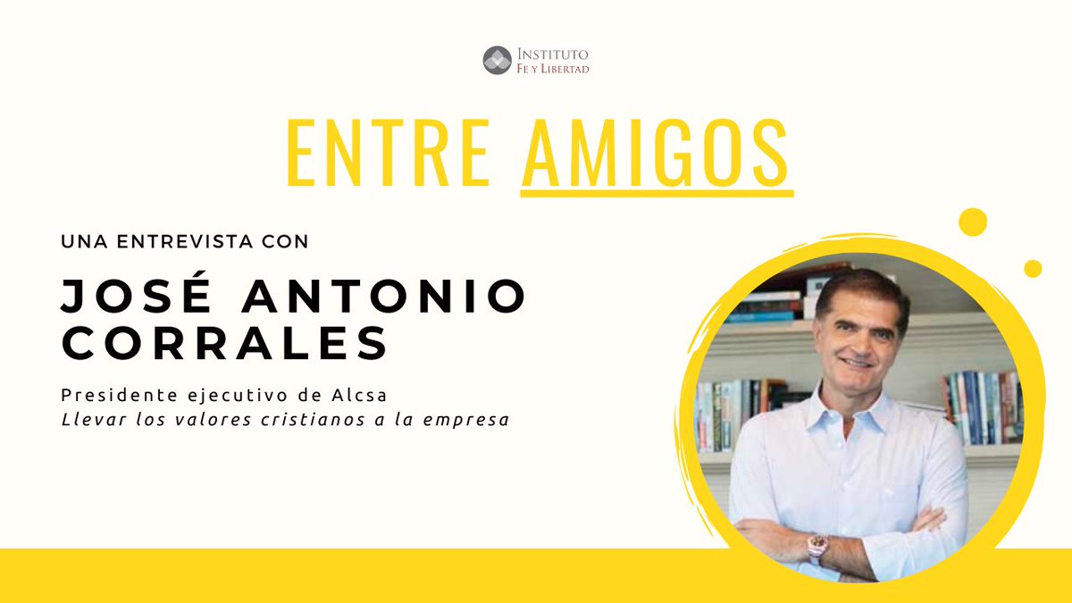 Hoy en Entre Amigos, conversamos con José Antonio Corrales, Presidente de ALCSA, para hablar de los tres elementos que los definen: Trabajo bien hecho, valores cristianos y desarrollo. 🍚

Acompáñanos a las 6:00 p. m. 

youtu.be/XE2mcsHHqVI