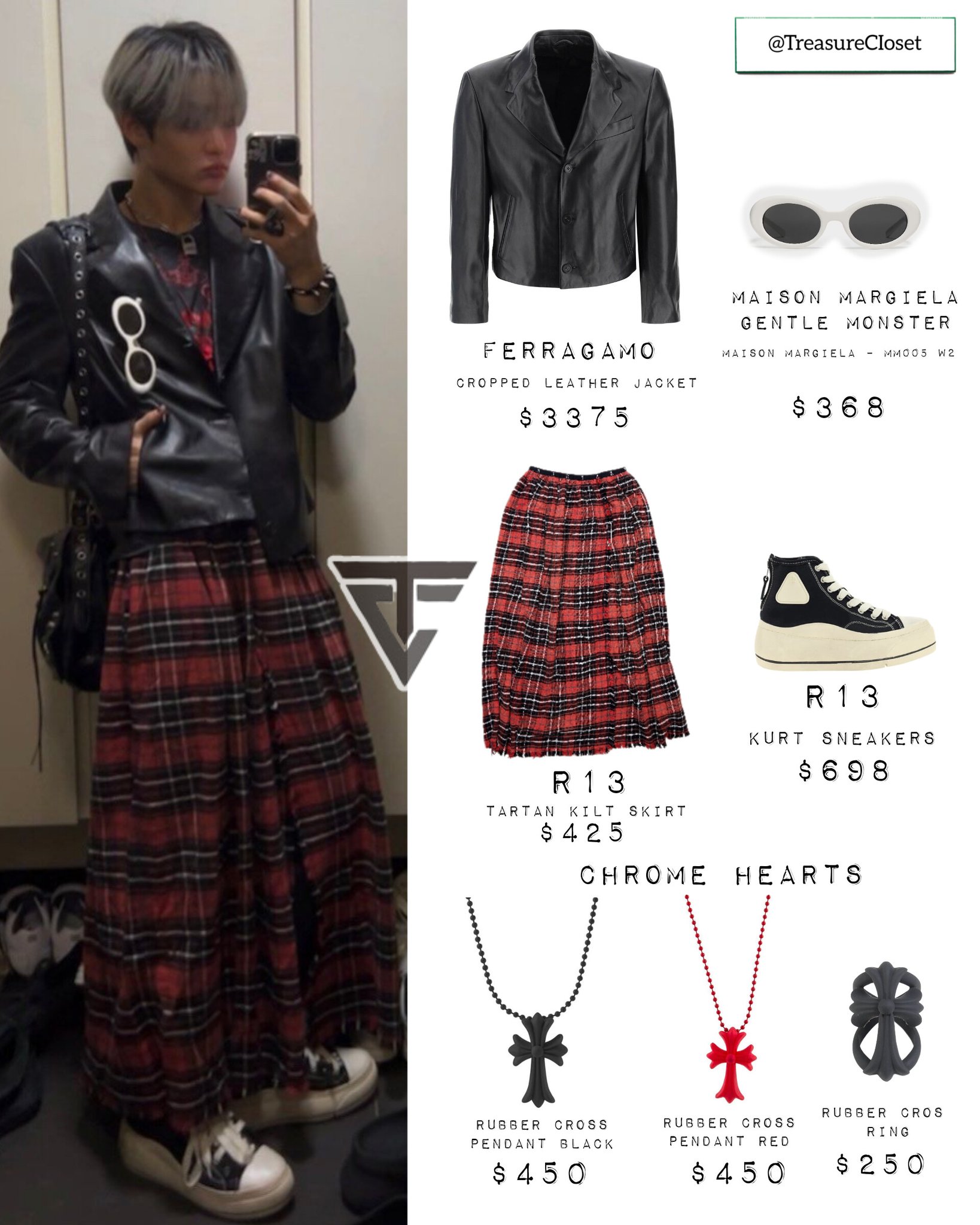 X 上的 TREASURE WARDROBE：「#YOSHI & #HARUTO wearing