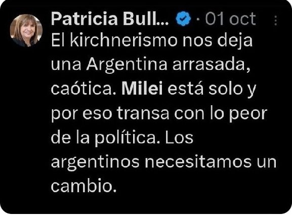 ElChechoVolvio's tweet photo. #ArrastradosPorElOdio

#LlaPRO son la misma 💩

Por eso  " hiciste una alianza con el Liberchanta @Jmilei ? carancho vende humo @PatoBullrich  ?

#JuntosPorElCargo https://t.co/MQHBvORB7U