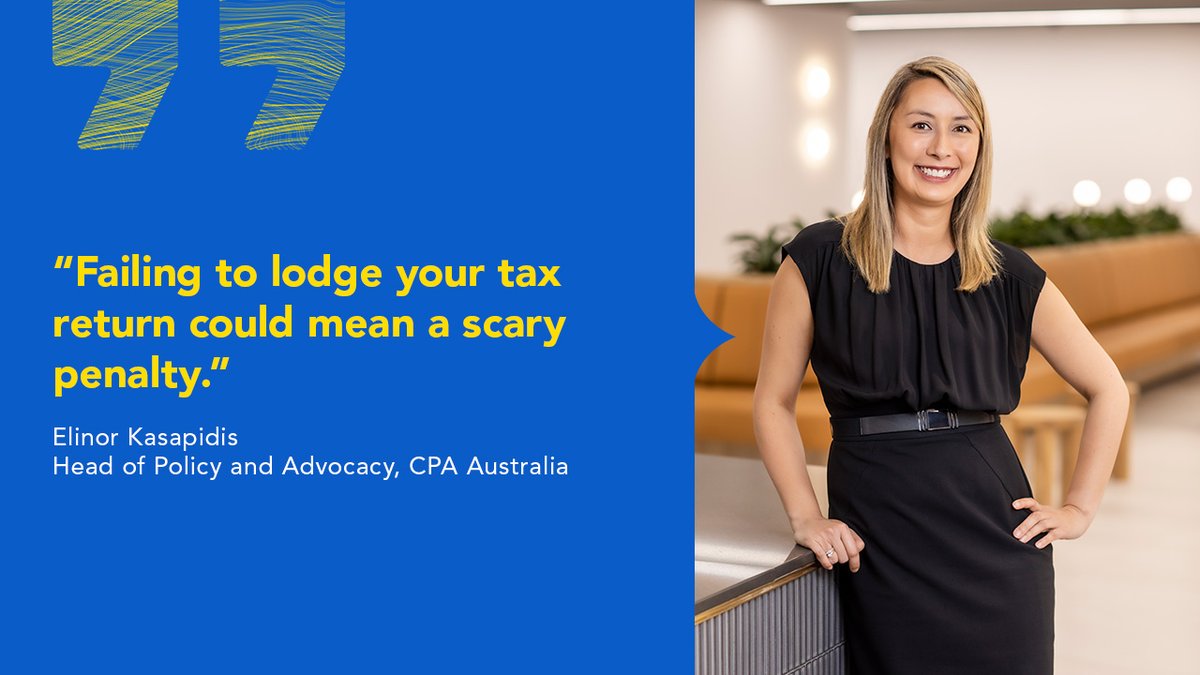 CPA Australia is urging Aussies not to ghost the @ato_gov_au and ensure they lodge their tax returns by the Halloween deadline. 👻📆 Individuals who lodge their own tax returns must do so by 31 October. Read more in our media release 👉 bit.ly/492uhGl