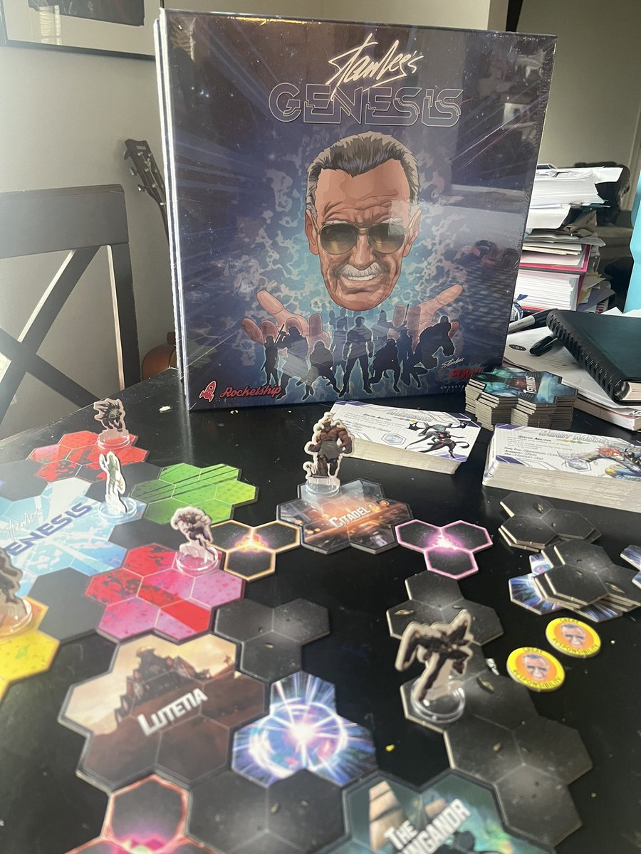 tomakel's tweet photo. Well, this is exciting. 
#tabletopgames #stanlee #kickstarter https://t.co/0rkJmLXN16