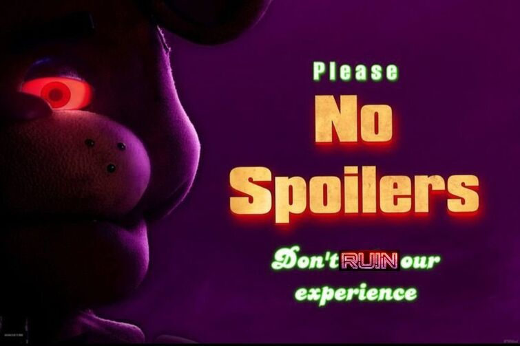 If you enjoy FNAF meme compilations and like to watch them regularly, warning to maybe avoid any newer FNAF meme compilations for a while as some people have seen fit to insert surprise spoilers at random for the movie. Ya know, loser shit #FNAFMovie