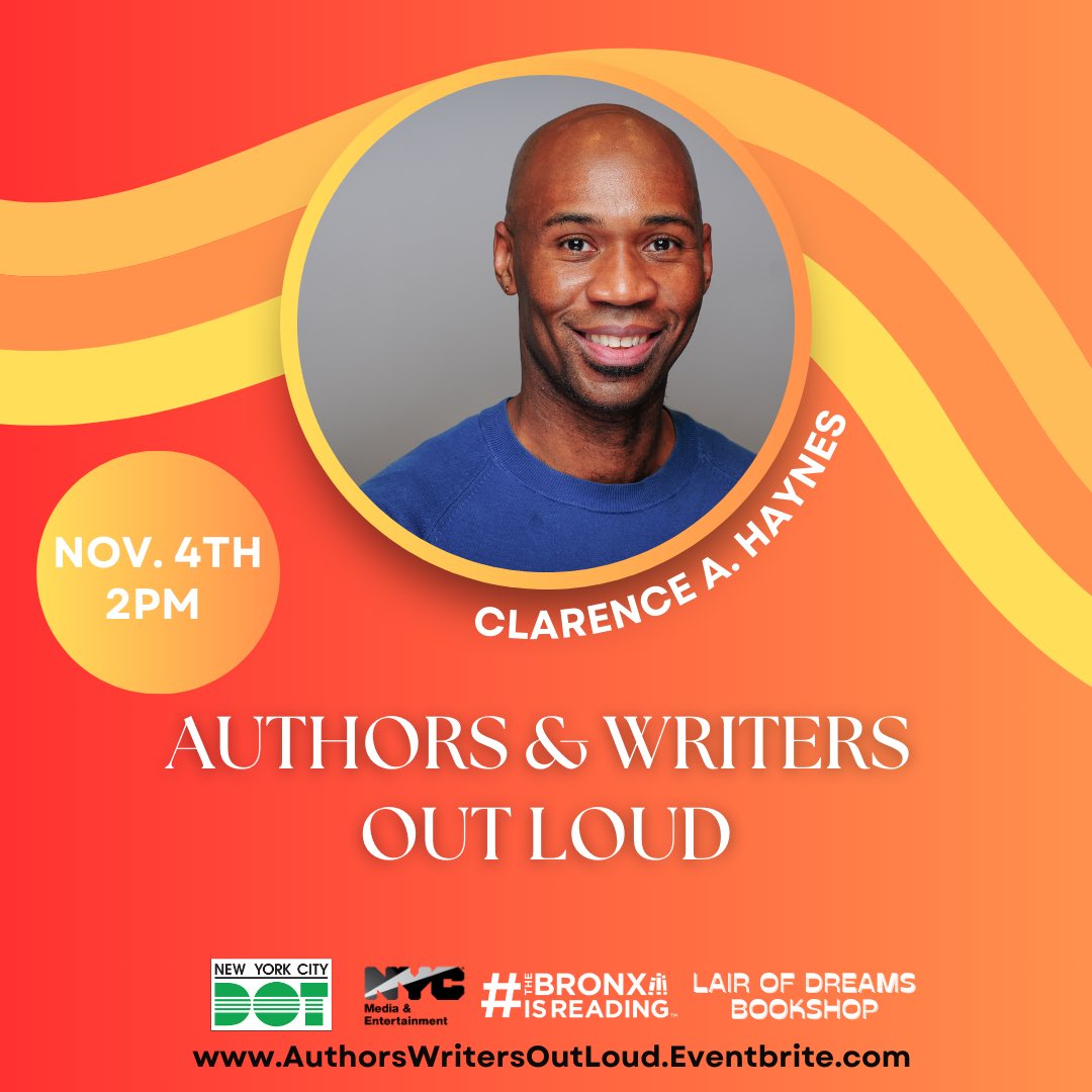 Had to reschedule due to weather, but on Sat., Nov. 4, 2pm, I’ll take part in Authors &amp; Writers Out Loud panel at Fordham Plaza in Bronx, borough where I was born &amp; raised, speaking about <a href="/omarepps/">OMAR EPPS</a>’s Nubia: The Awakening &amp; Reckoning. 

Free RSVP at eventbrite.com/e/authors-writ…