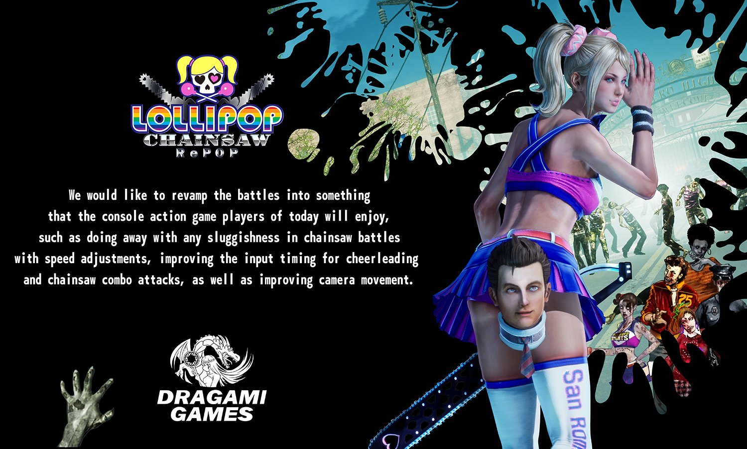 Lollipop Chainsaw remake titled Lollipop Chainsaw RePOP, delayed to summer  2024 - Gematsu