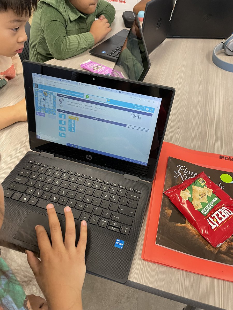 GoldenShandale's tweet photo. Today we explored some fun coding lessons using the https://t.co/4d0uSVdPEH app during our enrichment time!
#thefutureoftechnology #codingfun
@codeorg @FE_Fireflies https://t.co/k4MWlxyJpq