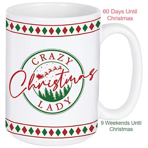 Spread some holiday cheer with these Crazy Christmas Lady mugs! Perfect for gifting and designed, printed, and packaged right here in the USA.

 #countrychristmasloft #shelburnevt #shelburnevt #christmasmug #christmasmugs #christmasmugsmakemehappy #chris… instagr.am/p/Cy11QVbsgzF/