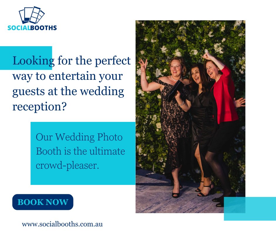 socialbooth_s's tweet photo. Get ready to add some fun and excitement to your wedding reception with our Wedding Photo Booth. Visit us: https://t.co/WiDjbCHpFC #WeddingFun #ExcitingWedding #WeddingEntertainment #MemoriesTogether #WeddingReception #PhotoBoothFun #WeddingMemories #WeddingMoments https://t.co/kQSfh7FwWD