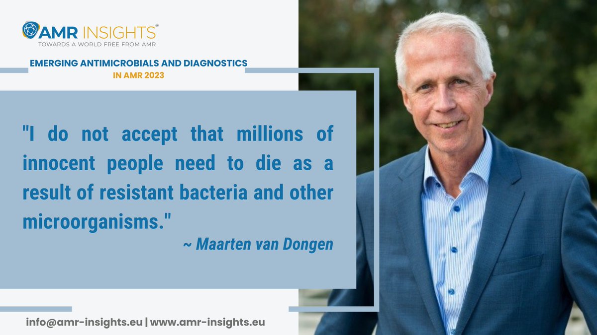 6th Edition International Matchmaking Symposium EADA 2023: Emerging Antimicrobials & Diagnostics in AMR. For Registration: amr-insights.eu/eada-2023/ 16/17 November 2023 De Bazel, Vijzelstraat 32 Amsterdam, The Netherlands