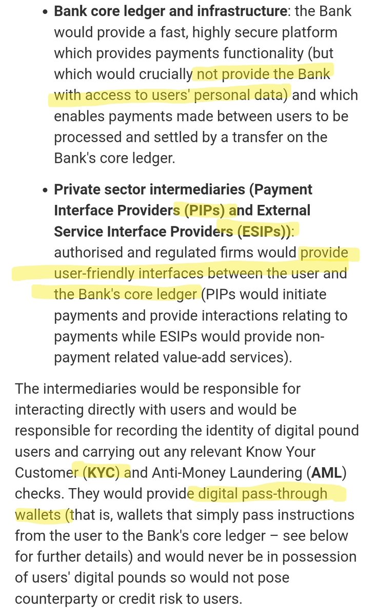 bigbagz30k's tweet photo. So what's the Digital Pound? Why renew the #RTGS at the #BoE, and what does a Central Bank look like allowing access to it.
#User : #KYC & #AML checks to payment interface provider (#PIP).
#Overledger #APILAYER #QNT https://t.co/EMo9O2QG5g