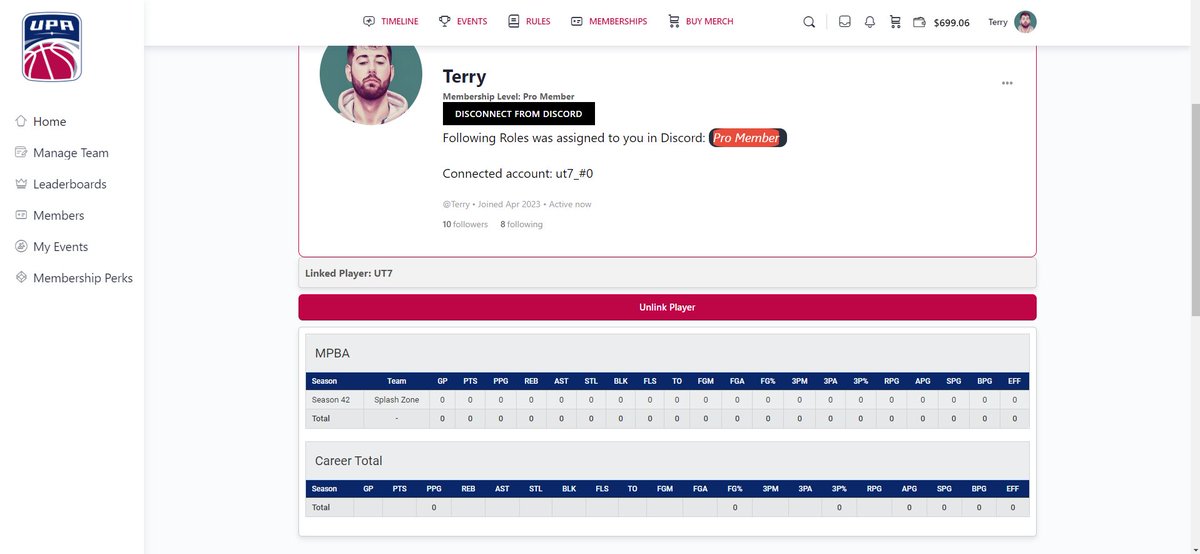 Terry_2K27's tweet photo. New @UnifiedProAm website feature. After testing and developing for days. 

Players now have the option to link their players for stats to display publicly on their profiles. 

You will now be able to see how good players are based on UPA rankings.  

Register your account on the UPA Website Today!!

https://t.co/c8ZpHu3Vl0