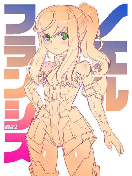 ノエルちゃんラフ描き。アディ先生に使ったからスカウトチケットがないので引けません。どなたかの触媒に。 