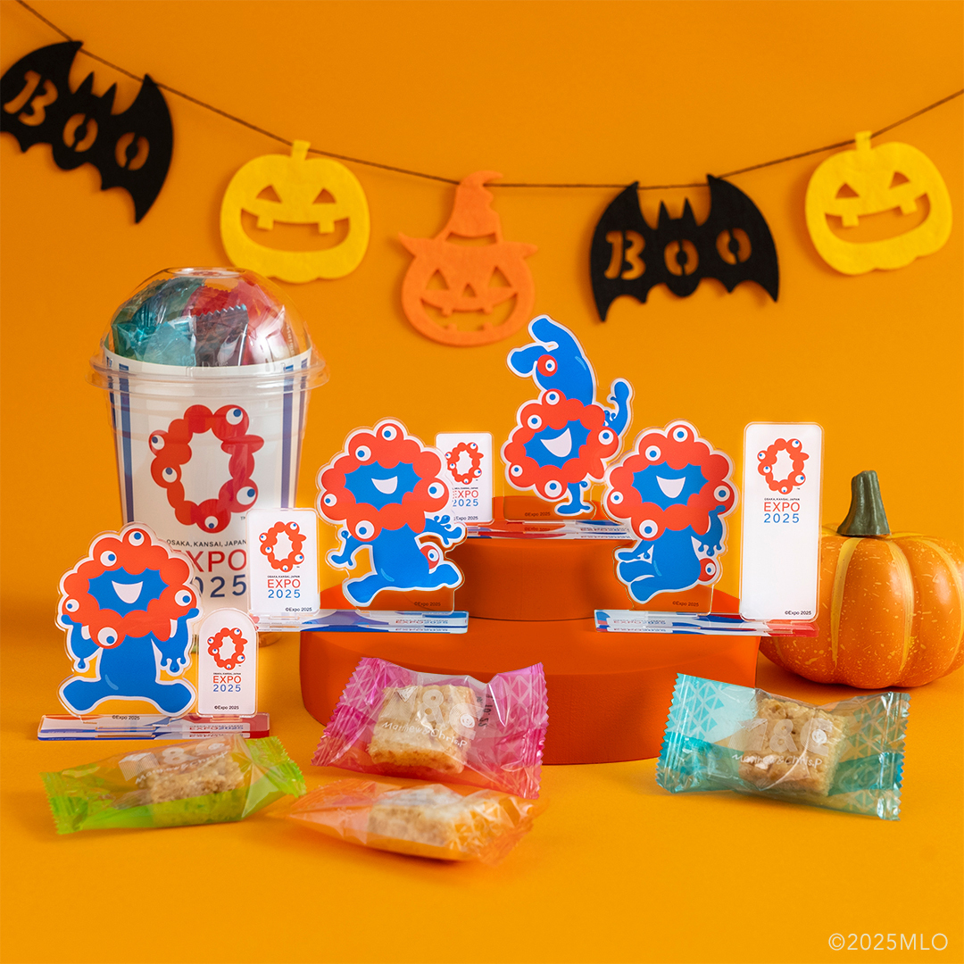 ミャクミャクたちの #ハロウィン パーティーが始まります