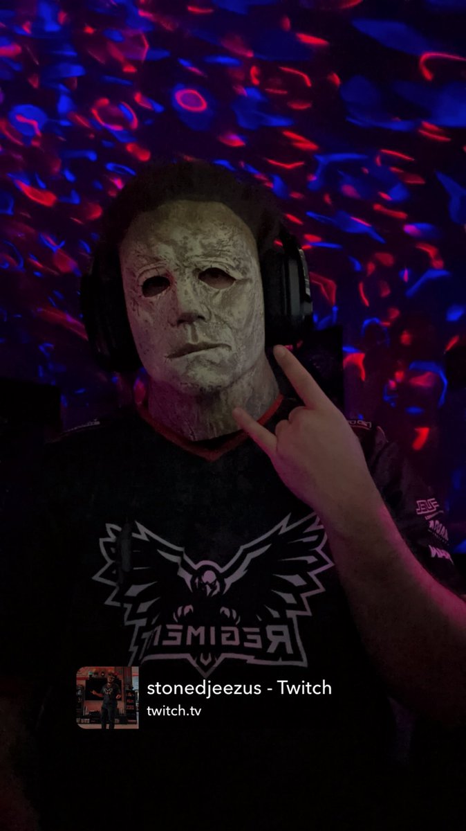 'Get ready for all the chills and thrills, it's officially #SpookySeason! 👻🎃 Come join us for some spooky fun and scares, it's going to be a hauntingly good time. #Halloween #ComeHang'
kick.com/stonedjeezus 
twitch.tv/stonedjeezus