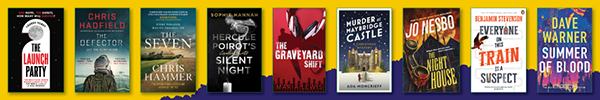 pulpfictionbks's tweet image. New Crime &amp;amp; Mys by:
@laurenaforry
@Cmdr_Hadfield
@hammerNow
@sophiehannahCB1
@moviemazz
#AdaMoncrieff
#JoNesbo
#BenjaminStevenson
@SuburbanWarner
… and many more!