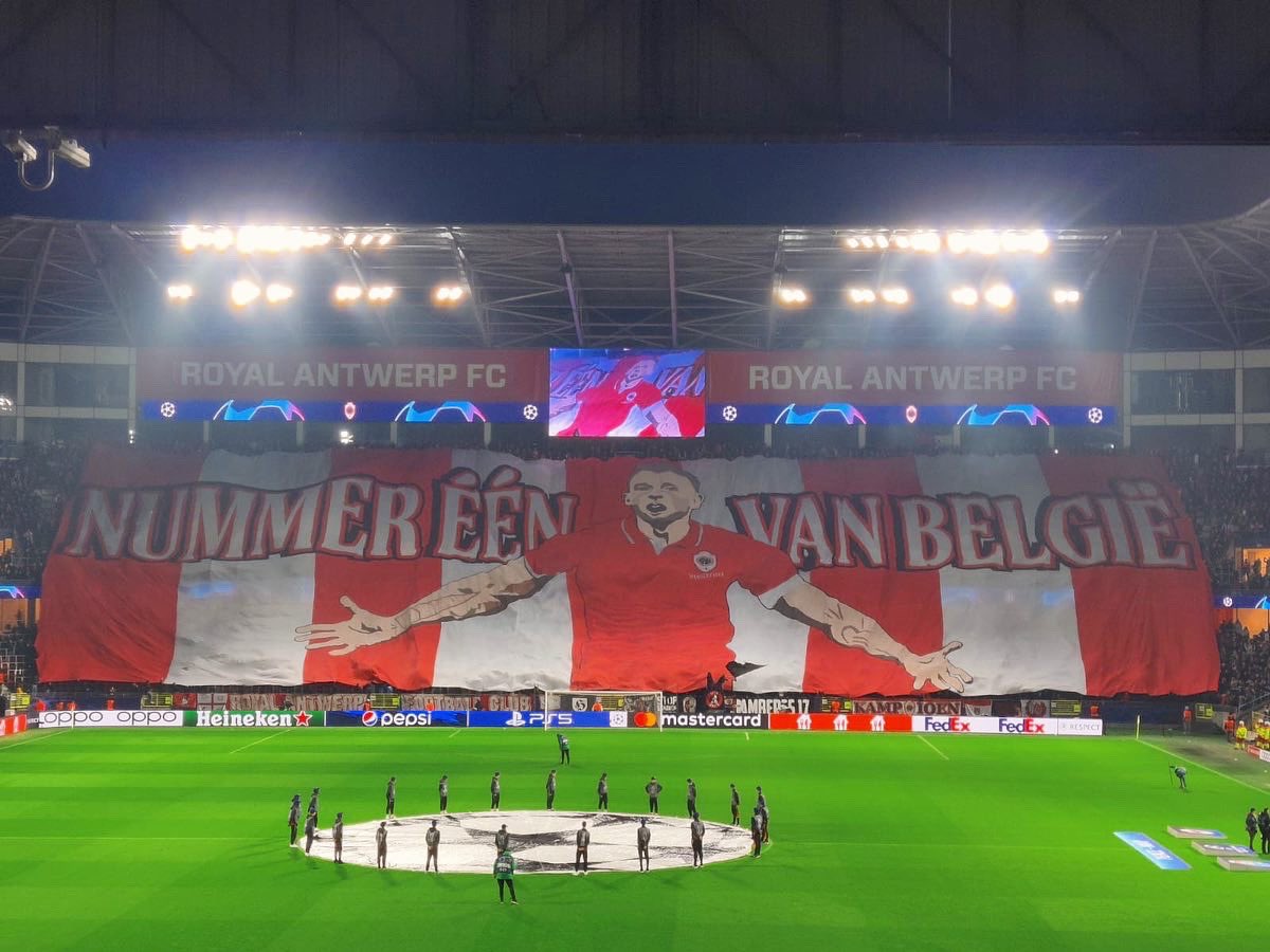 AntwerpDynamite's tweet photo. Nu en voor altijd.. 
“Nummer 1 van België” ❤️ https://t.co/1u6TKuZWxp