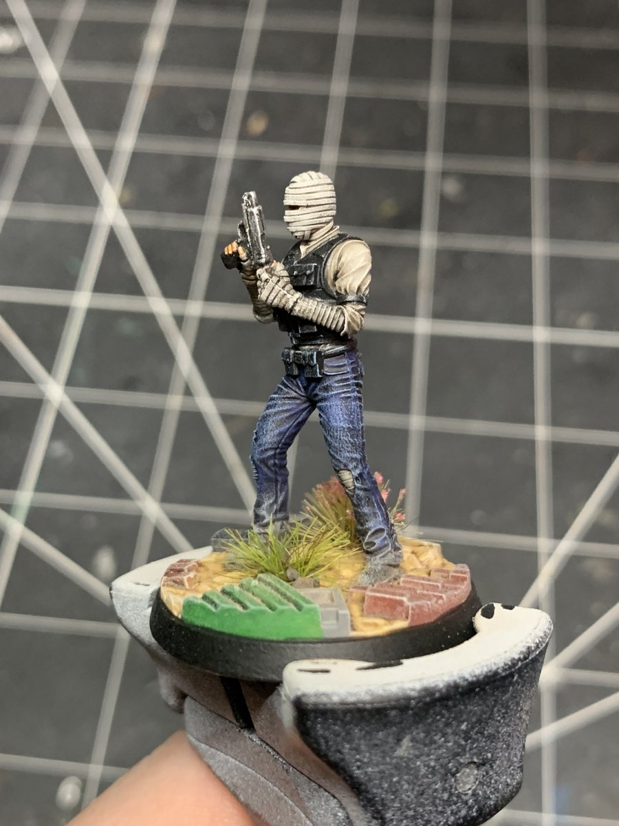StilledMinis's tweet photo. The Burned Man - Joshua Graham
#Fallout #FalloutNewVegas #Paintingminiatures #Warmongers https://t.co/1C7L7sHxew