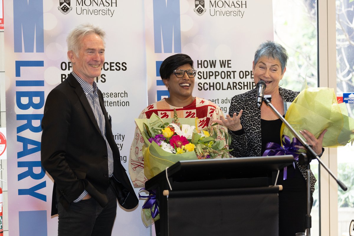 Monash University Library tweet media