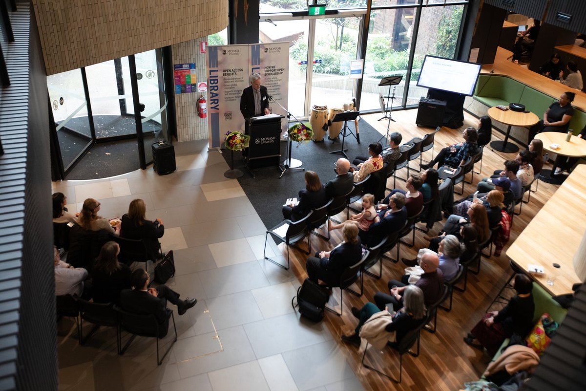 Monash University Library tweet media