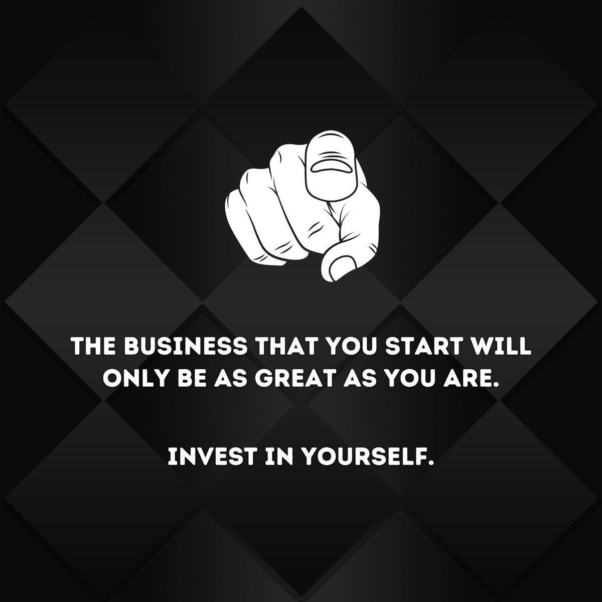 Why should you invest in yourself? 

Because the greatest returns come from nurturing your own growth. 

How can you expect to reap success if you don't sow the seeds of self-improvement?