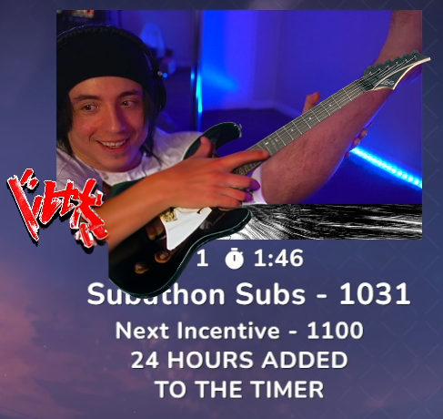 HELLO YES 

LIVE, WATCHING YOUR VIDS THEN BIG GAMING OCCURING

changes with the rest of subathon, will explain in stream

it's been a busy 2 days, let's catch up! 

twitch.tv/chai