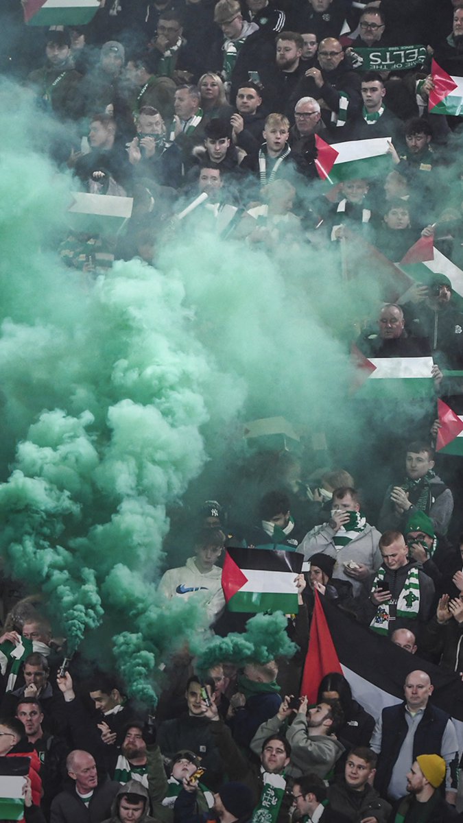 unknownone_7's tweet image. It’s just a game, they said… 

Thank you Celtic fans 

#FreePalestine 
#GazaGenocide 
#GazaUnderSiege