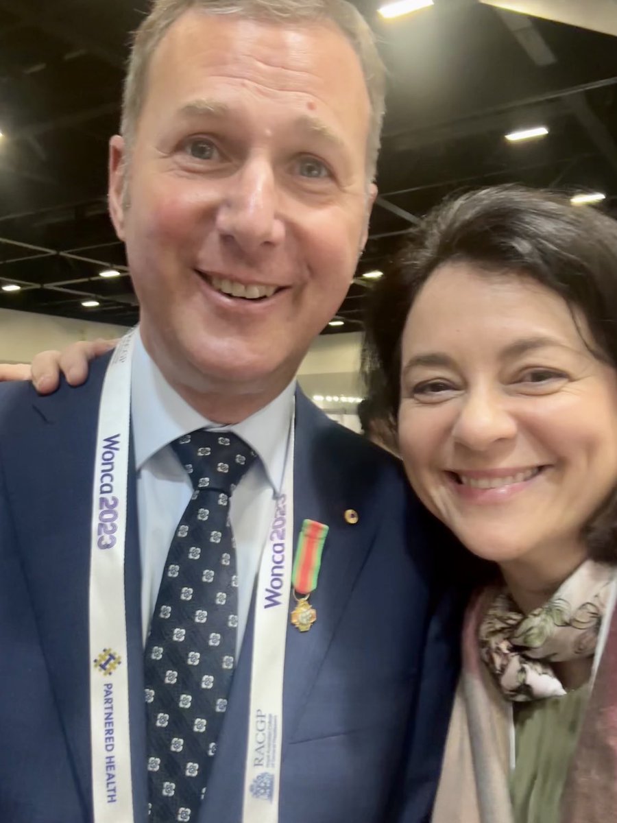 Meredith Makeham (@meredithmakeham) on Twitter photo Another lucky brush with fame! Here today with an <a href="/RACGP/">RACGP</a> and #WONCASydney2023 legend, always wonderful to see you <a href="/MichaelKidd5/">Michael Kidd</a>
<a href="/USydCPHCNetwork/">USyd CPHCNetwork</a> <a href="/sydFMH_EMCR/">Sydney Health EMCR</a> @RobynWard13 Another lucky brush with fame! Here today with an <a href="/RACGP/">RACGP</a> and #WONCASydney2023 legend, always wonderful to see you <a href="/MichaelKidd5/">Michael Kidd</a>
<a href="/USydCPHCNetwork/">USyd CPHCNetwork</a> <a href="/sydFMH_EMCR/">Sydney Health EMCR</a> @RobynWard13