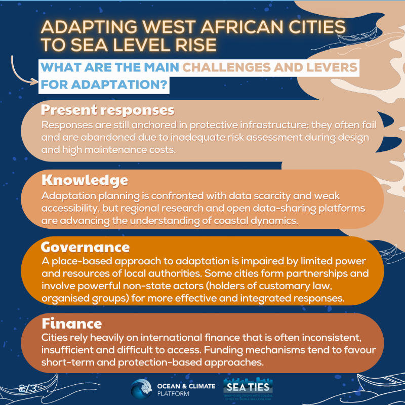 ocean_climate's tweet photo. 🔜On November 9, #SEATIES (@ocean_climate) will unveil its recommendations to #AdaptCoastalCities to #SeaLevelRise
👇Meanwhile, gain insights into how #WestAfrica is tackling rising ↗️ sea levels

🔎Dive in: https://t.co/hM0PYteNfn