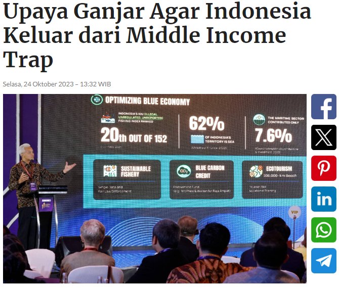 Pak Ganjar Pranowo adalah pemimpin yang berfokus pada solusi untuk Indonesia. @berita_jabarku 
Ganjar Presiden