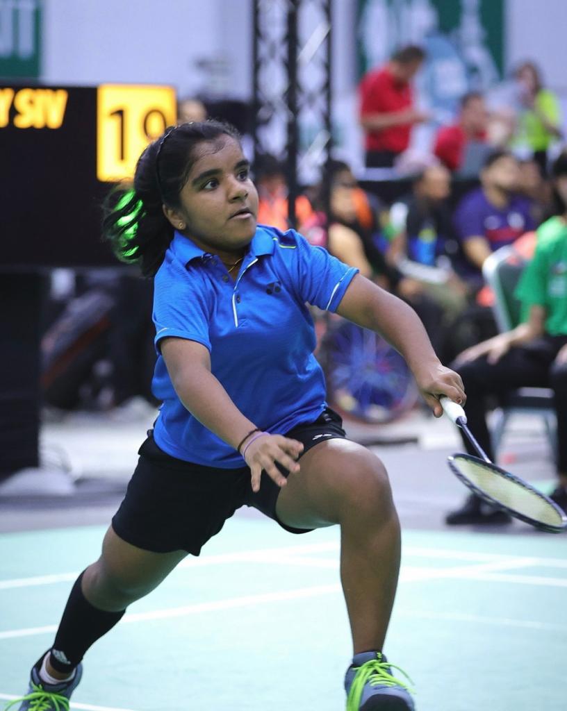 narendramodi's tweet photo. Congratulations to Para Shuttler @07nithyasre on winning the Bronze Medal in Para Badminton Women's Singles SH6 event. 

Her unwavering determination and exceptional skill are an inspiration to us all. https://t.co/IF6TV5Bv6A