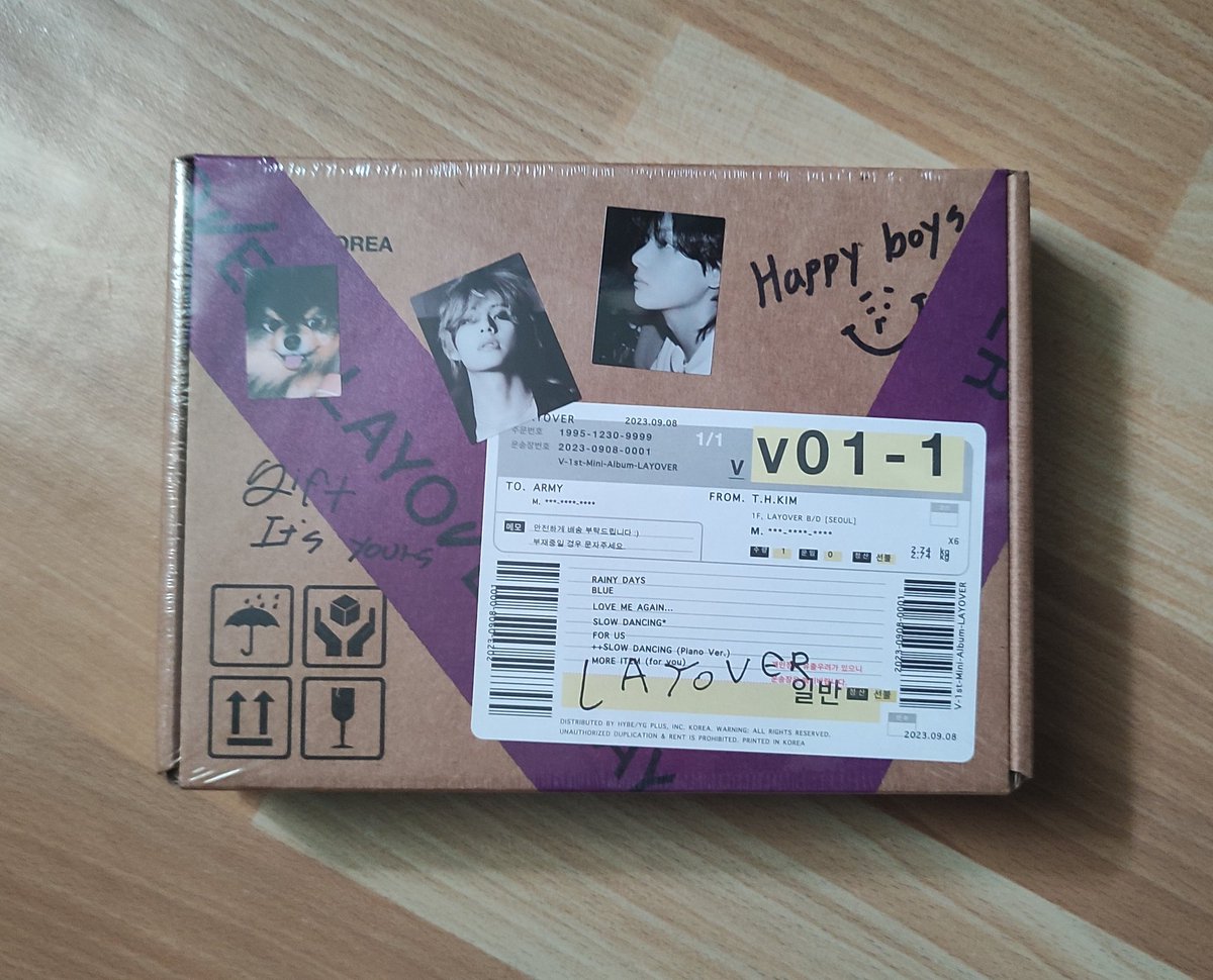 9294collection's tweet photo. wts lfb ph bts v

rush sale!
sealed LAYOVER (purple)
600 php
(can lower if payo and ship out today/tomorrow!)

loc: makati (can also sdd or meet up)

weverse taehyung album https://t.co/orUwYAGHsS