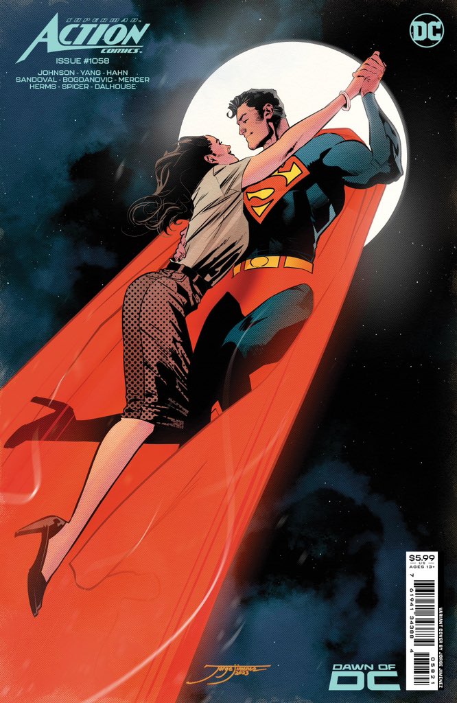 ACTION COMICS #1058 variant cover by <a href="/JorgeJimenezArt/">Jorge Jiménez</a>