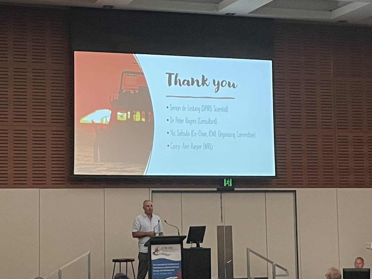 ICWL2023's tweet photo. Thanks Fedele Camarda. Highs and challenges of the western rocklobster fishery. From open season, to quota to MSC certification. How it has now become one of the most sustainable commercial fisheries in the world! #Sustainability #rocklobster https://t.co/r6o4anj6gI