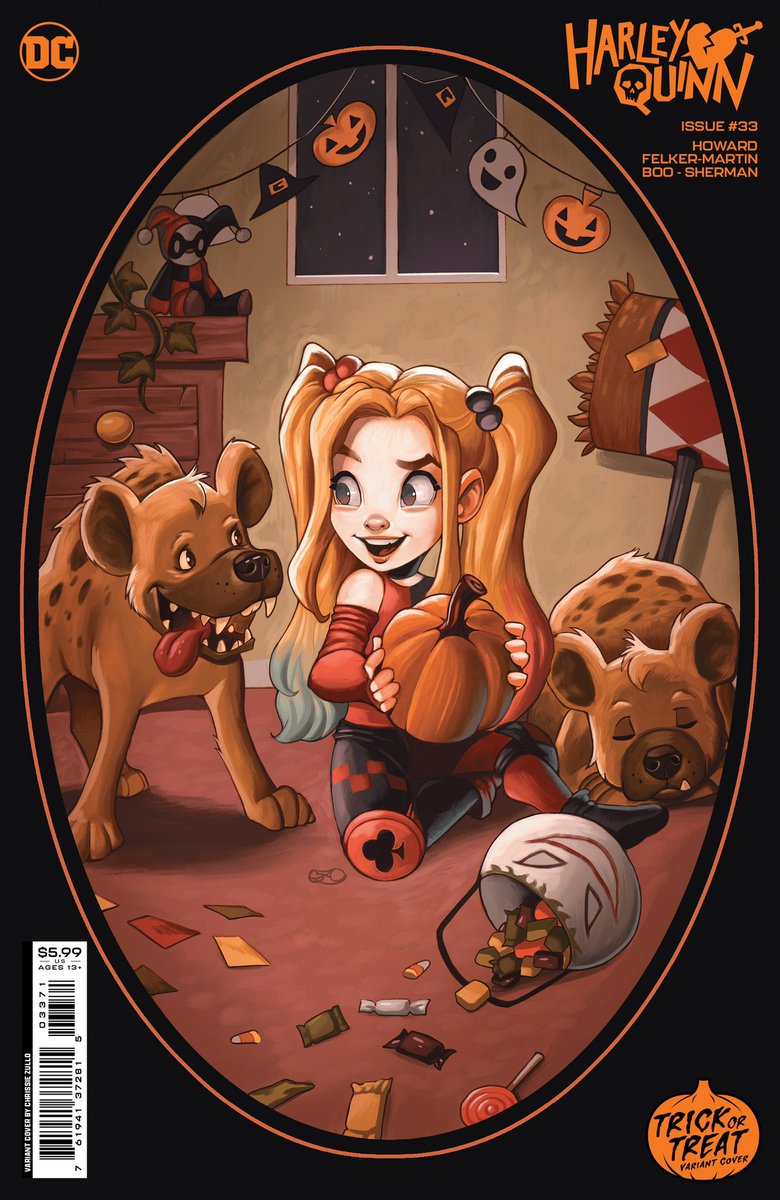 HARLEY QUINN #33 variant cover by <a href="/Chrissie_Zullo/">chrissie zullo uminga</a>