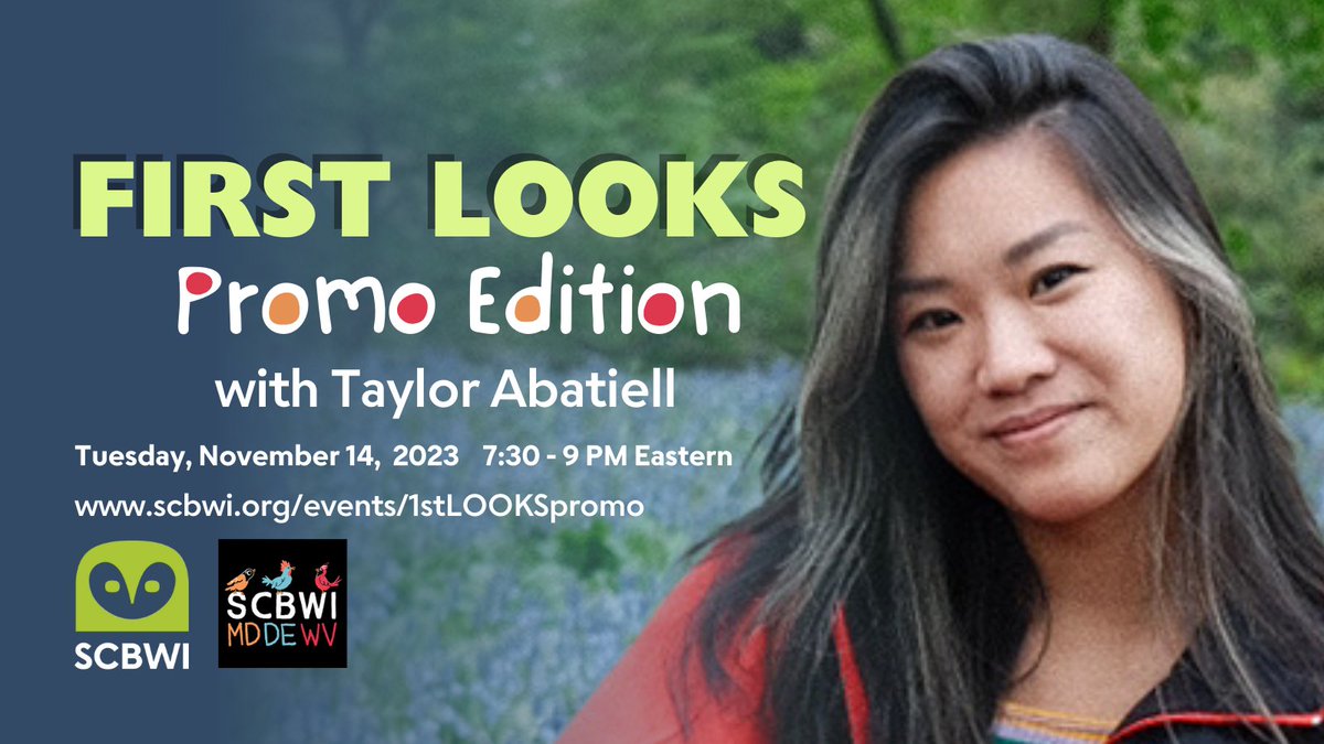 What do industry professionals look for when they view illustrators’ postcards and social media posts? Taylor Abatiell, senior designer at Penguin Workshop, will offer live feedback on anonymous submissions. Learn more at scbwi.org/events/1stLOOK…