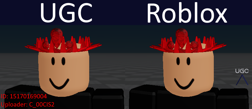 Peak” UGC on X: UGC creator onift uploaded 6 1:1 copies of the limited  face Prankster. #Roblox #RobloxUGC  / X