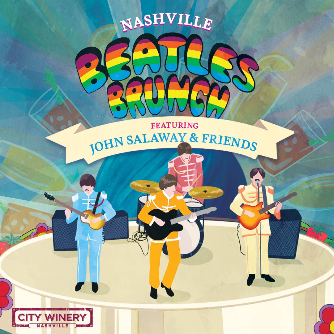 JohnSalaway's tweet photo. With @ForeverAbbeyRd this Sunday at @CityWineryNSH #citywinery #nashville #Tennessee #Beatles https://t.co/GBw6FLWEOK