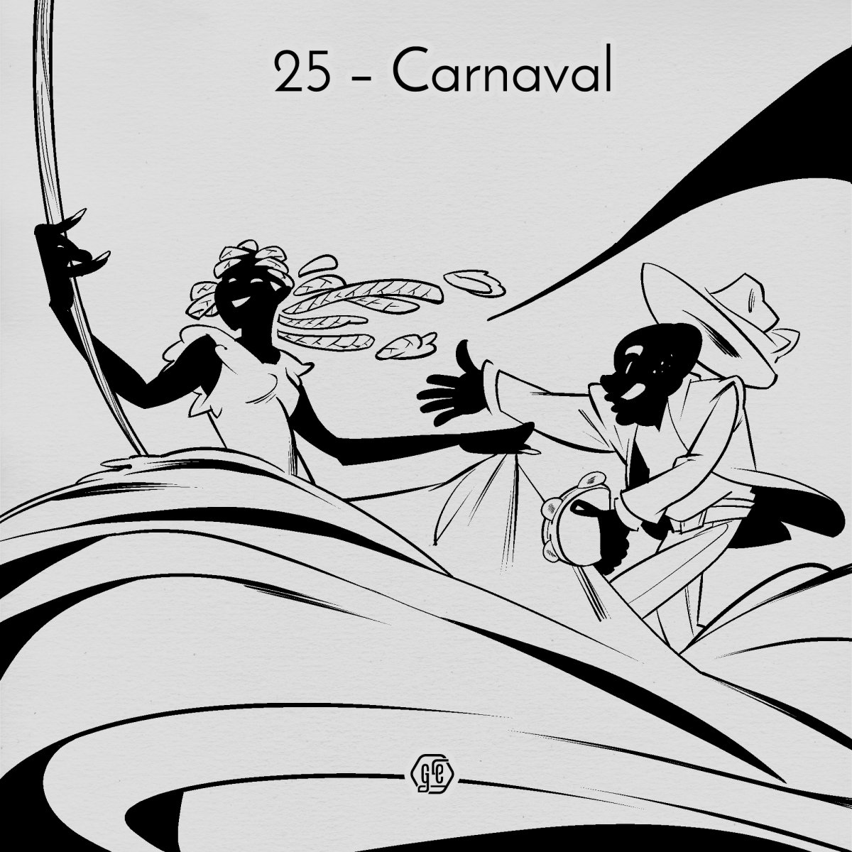 #quantober #inktober #october #art Carnaval