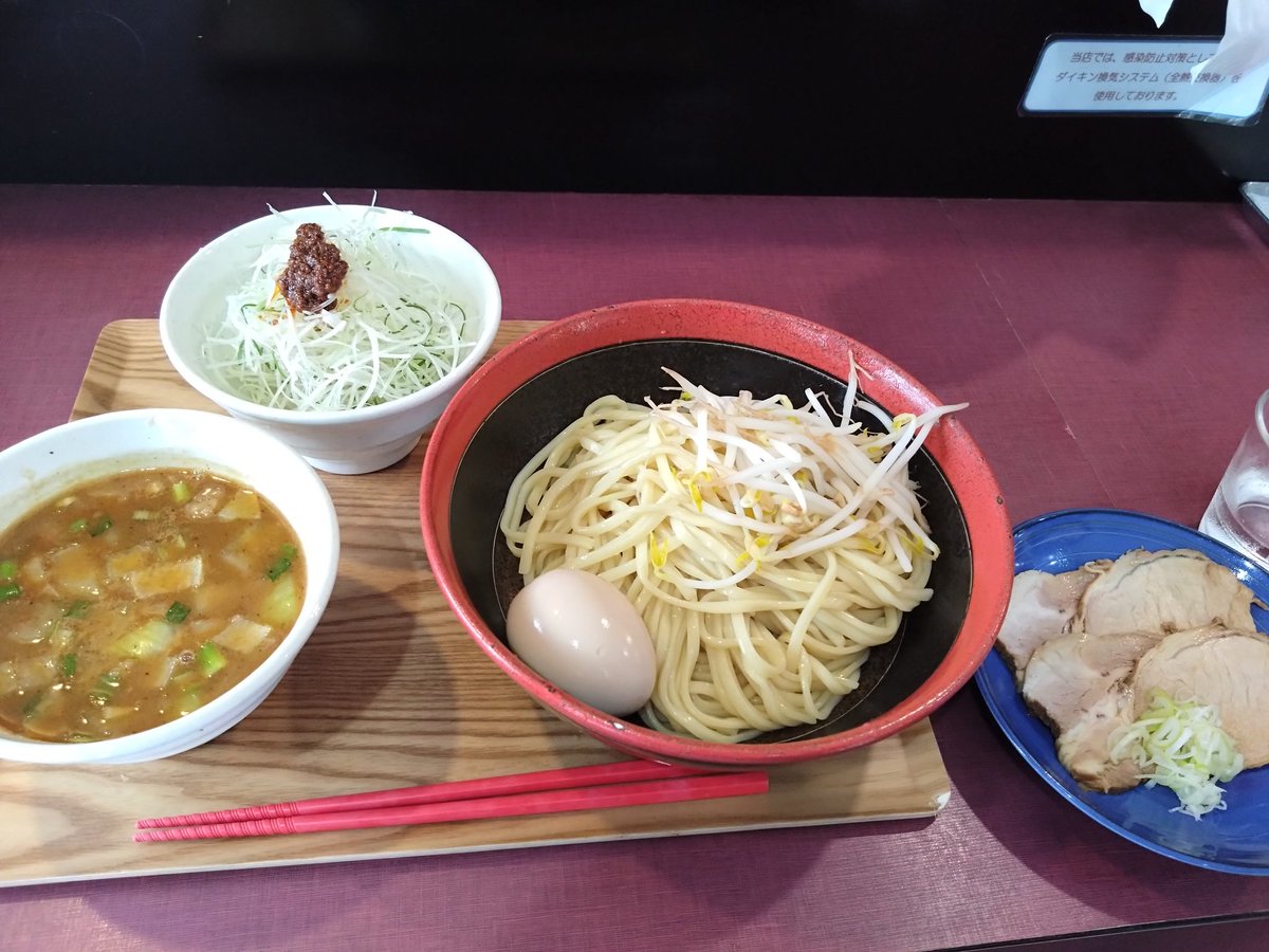 i_mas_p's tweet photo. @bozu_108 山形市の麺藤田。
山形一のつけ麺が食べられる。
もちろんつけ麺以外も最高に美味い。 https://t.co/Iopwl8U5kY