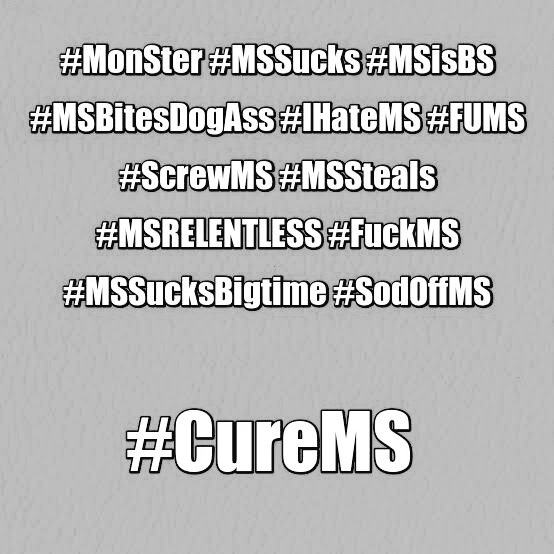 EndMsNow's tweet photo. @BipolarClubDx it's nice to finally be apart of a club of people who will understand me. Being #BipolarDisorder is just one of the #MentalHealth/#MentaIIllness crosses I bare. Another cross that I bare is the #Ms
#HelpFindACure
#MsAwarness #MultipleSclerosis
#MsFamily https://t.co/AehwuQDmtL