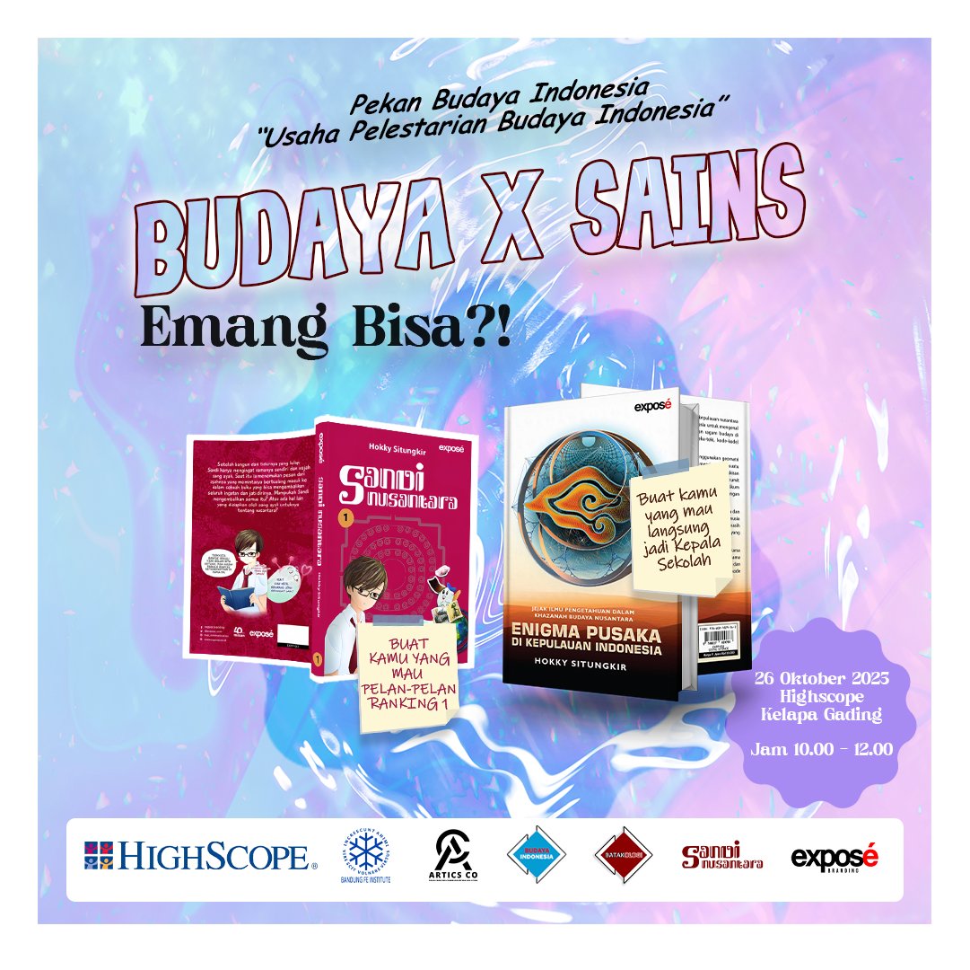 Melestarikan budaya dengan sains emg bisa? Jangan lewatkan Usaha Pelestarian Budaya Indonesia