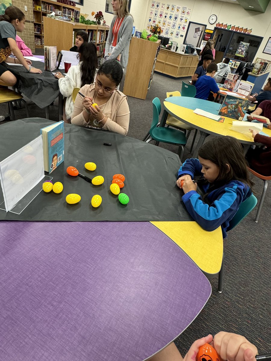 Our 5th graders had a great time this week learning about and celebrating Hispanic Heritage month pairing rich, inclusive stories with enriching activities! Thank you <a href="/Fields_Library/">NISDFieldsLibrary</a> &amp; Mrs. Gloria for crafting lessons for us that are fun and engaging! <a href="/NISDFields/">Fields Elementary</a>